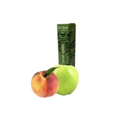 Elf Bar LUX 2000 Apple Peach (Яблуко Персик) Одноразовий POD Elf Bar LUX 2000 Apple Peach (Яблуко Персик) Одноразовий POD