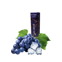 Elf Bar LUX 2000 Grape Ice (Виноград Айс) Одноразовий POD Elf Bar LUX 2000 Grape Ice (Виноград Айс) Одноразовий POD