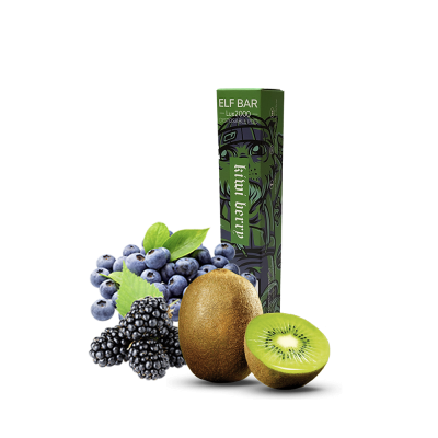 Elf Bar LUX 2000 Kiwi Berry (Ківі Ягода) Одноразовий POD Elf Bar LUX 2000 Kiwi Berry (Ківі Ягода) Одноразовий POD