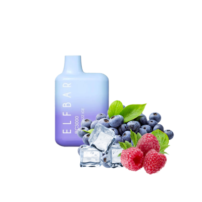 Elf Bar BC3000 Blue Razz Ice (Блю Разз Айс) Одноразовий POD Elf Bar BC3000 Blue Razz Ice (Блю Разз Айс) Одноразовий POD