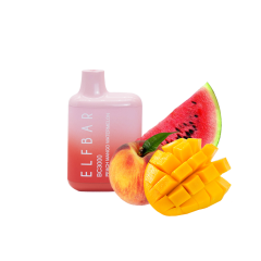 Elf Bar BC3000 Peach Mango Watermelon (Персик Манго Кавун) Одноразовий POD Elf Bar BC3000 Peach Mango Watermelon (Персик Манго Кавун) Одноразовий POD