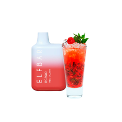 Elf Bar BC3000 Red Mojito (Мохіто Маліна) Одноразовий POD Elf Bar BC3000 Red Mojito (Мохіто Маліна) Одноразовий POD