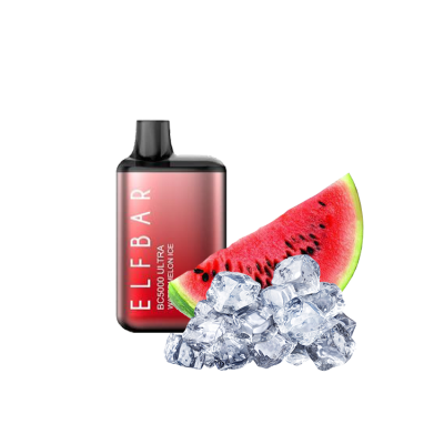 Elf Bar ULTRA BС5000 Watermelon Ice (Кавун Айс) Одноразовий POD Elf Bar ULTRA BС5000 Watermelon Ice (Кавун Айс) Одноразовий POD