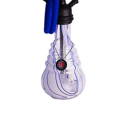 Кальян Amy 4-Stars 630 White Blue (біло-синій, повний комплект) Кальян Amy 4-Stars 630 White Blue (біло-синій, повний комплект)