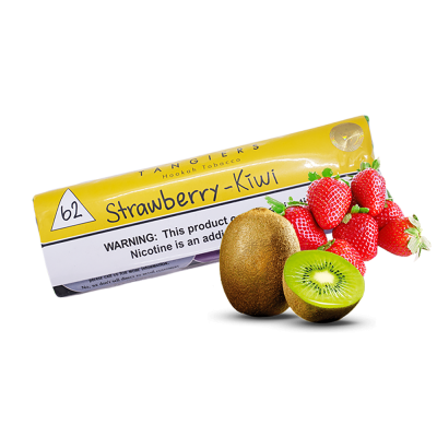 Табак Tangiers Noir №62 Strawberry Kiwi (Клубника Киви, 250 г)