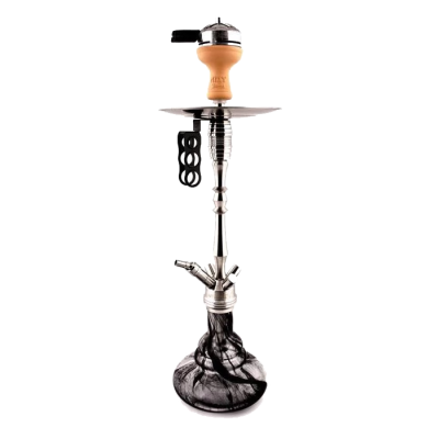 Кальян Amy SS 07 Black (чорний, повний комплект)