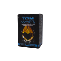 Кокосове вугілля для кальяну Tom Cococha C15 (1 кг, 120 шт, флет) Кокосове вугілля для кальяну Tom Cococha C15 (1 кг, 120 шт, флет)