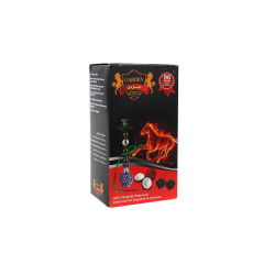 Кокосове вугілля для кальяну Garden маленький кубик (1 кг, 96 шт, р22)