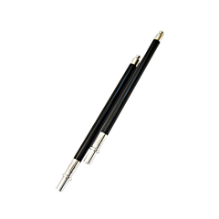 Мундштук для кальяна из карбона Khmara Carbon Standart (Чёрный)