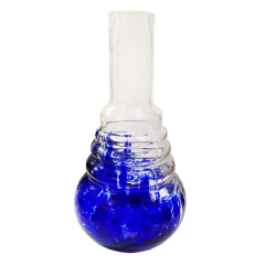 Колба для кальяну Amy Blue (Синій з розводами, без кріплення)