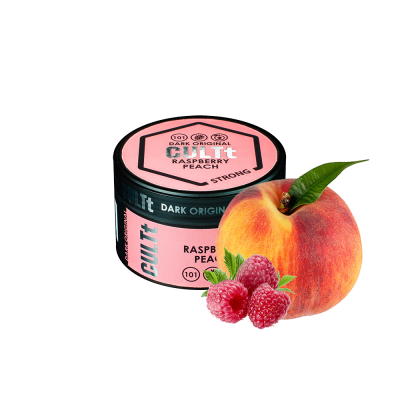 Табак CULTt Strong DS101 Raspberry peach (Малина Персик, 100 г)