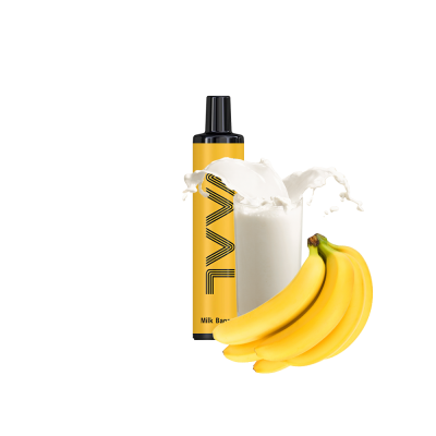 VAAL 1500 Milk Banana (Молоко Банан) Одноразовий POD VAAL 1500 Milk Banana (Молоко Банан) Одноразовий POD