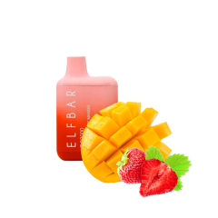 Elf Bar BC3000 Strawberry Mango (Полуниця Манго) Одноразовий POD Elf Bar BC3000 Strawberry Mango (Полуниця Манго) Одноразовий POD