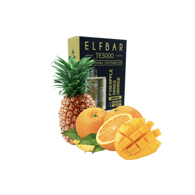 Elf Bar TE5000 Pineapple Mango Orange (Ананас Манго Апельсин) Одноразовий POD