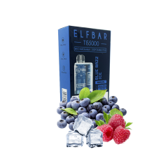 Elf Bar TE5000 Blue Razz Ice (Чорниця Малина Лід) Одноразовий POD