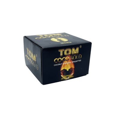 Кокосовый уголь для кальяна Tom Cococha Gold (0,25 кг, 18 шт, р25, без коробки) Кокосовый уголь для кальяна Tom Cococha Gold (0,25 кг, 18 шт, р25, без коробки)