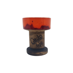 Глиняна чаша Gusto Bowls Rook Orange Red (Помаранчевий Червоний) Глиняна чаша Gusto Bowls Rook Orange Red (Помаранчевий Червоний)