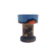 Глиняна чаша Gusto Bowls Rook Blue Orange (Синій Помаранчевий) Глиняна чаша Gusto Bowls Rook Blue Orange (Синій Помаранчевий)