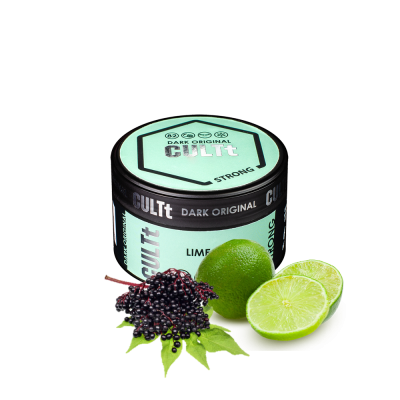 Тютюн CULTt Strong DS87 Lime elderberry (Лайм Бузина, 100 г)