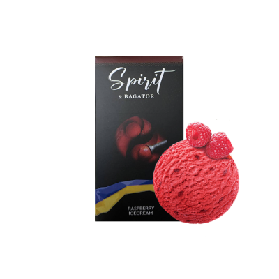 Тютюн Spirit Bagator Raspberry Icecream (Малина Пломбір, 40 г)