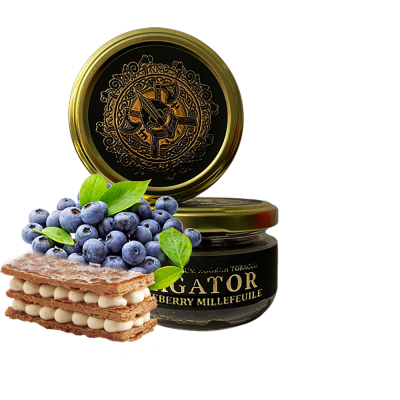 Тютюн Bagator blueberry millefleue (Чорничний Мільфей, 50 г)