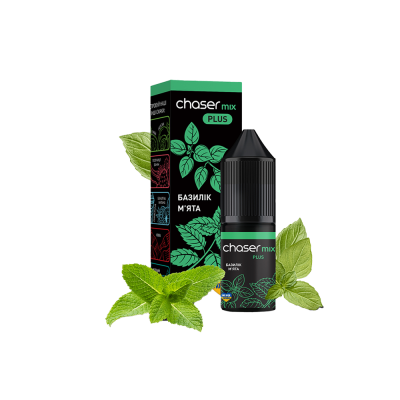 Рідина Chaser Basil Mint (Базилік М'ята, 50 мг, 10 мл)
