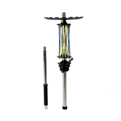 Кальян Trumpet Hookah Rider Blue Yellow (синьо-жовтий, базовий комплект) Кальян Trumpet Hookah Rider Blue Yellow (синьо-жовтий, базовий комплект)