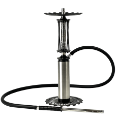 Кальян Trumpet Hookah Rider Still Black (чорний, повний комплект) Кальян Trumpet Hookah Rider Still Black (чорний, повний комплект)