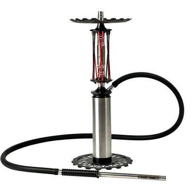 Кальян Trumpet Hookah Rider Still Revolution (чорно-червоний, повний комплект)