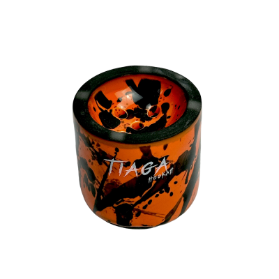 Глиняна чаша Tiaga Hookah Fire hurricane (Помаранчевий) Глиняна чаша Tiaga Hookah Fire hurricane (Помаранчевий)