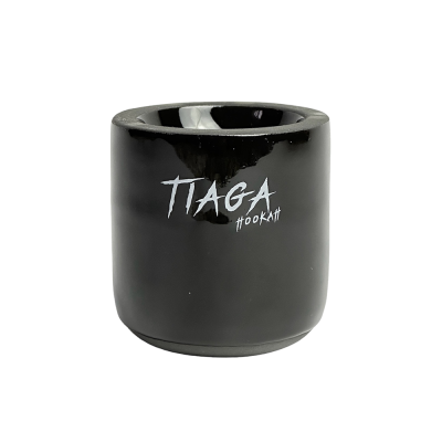 Глиняна чаша Tiaga Hookah Black (Чорний) Глиняна чаша Tiaga Hookah Black (Чорний)