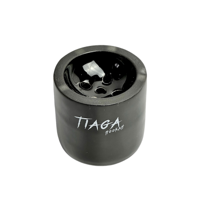Глиняна чаша Tiaga Hookah Black (Чорний) Глиняна чаша Tiaga Hookah Black (Чорний)