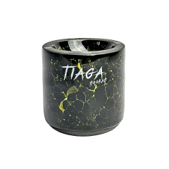 Глиняна чаша Tiaga Hookah Cayman (Чорний Жовтий)