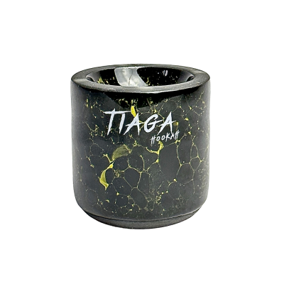 Глиняная чаша Tiaga Hookah Cayman (Чёрный Жёлтый) Глиняная чаша Tiaga Hookah Cayman (Чёрный Жёлтый)