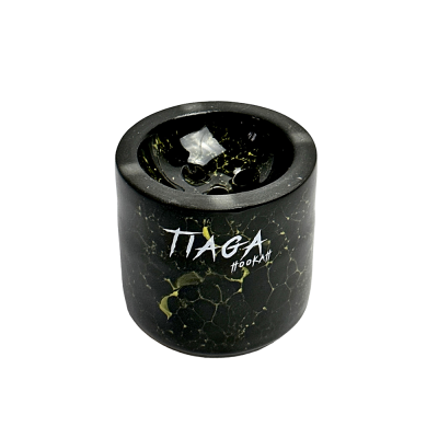 Глиняная чаша Tiaga Hookah Cayman (Чёрный Жёлтый) Глиняная чаша Tiaga Hookah Cayman (Чёрный Жёлтый)