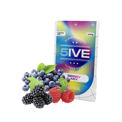 Кальянная чайная смесь 5ive tea Berry mix (Ягодный микс, 100 г)