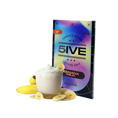 Табак 5ive hard line Banana milk (Банановое молоко, 100 г)