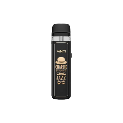 Voopoo Vinci Royal Edition 800 Gold Jazz (Чорный с золотом, с картриджем) Многоразовый POD Voopoo Vinci Royal Edition 800 Gold Jazz (Чорный с золотом, с картриджем) Многоразовый POD