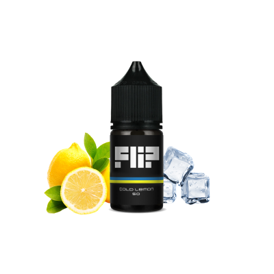 Жидкость Flip salt COLD LEMON (Ледяной Лимон, 50 мг, 30 мл)