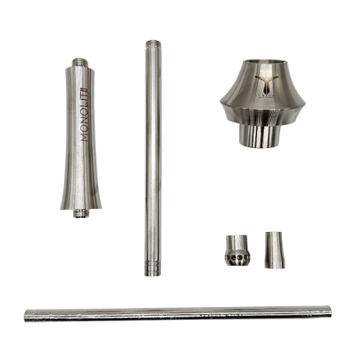 Кальян Totem Hookah Monolit Ultra (металлик, базовый комплект) Кальян Totem Hookah Monolit Ultra (металлик, базовый комплект)