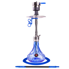 Кальян Amy SS 29.02 Blue (синій, повний комплект) Кальян Amy SS 29.02 Blue (синій, повний комплект)