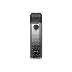 Smok Novo 4 Mini 900 Silver Black Cobra (Сріблясто-Чорний, з картриджем) Багаторазовий POD Smok Novo 4 Mini 900 Silver Black Cobra (Сріблясто-Чорний, з картриджем) Багаторазовий POD