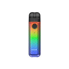 Smok Novo 4 Mini 900 Prism Rasta Green Cobra (Зелений, з картриджем) Багаторазовий POD Smok Novo 4 Mini 900 Prism Rasta Green Cobra (Зелений, з картриджем) Багаторазовий POD