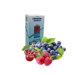 The Crystal Pro Max 10000 Blue Razz Cherry (Чорниця Малина Вишня) Одноразовий POD The Crystal Pro Max 10000 Blue Razz Cherry (Чорниця Малина Вишня) Одноразовий POD