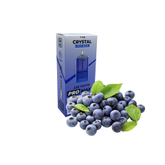 The Crystal Pro Max 10000 Blueberry (Чорниця) Одноразовий POD The Crystal Pro Max 10000 Blueberry (Чорниця) Одноразовий POD