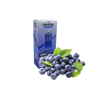 The Crystal Pro Max 10000 Blueberry (Черника) Одноразовый POD The Crystal Pro Max 10000 Blueberry (Черника) Одноразовый POD