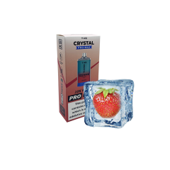 The Crystal Pro Max 10000 Strawberry Ice (Полуниця Лід) Одноразовий POD