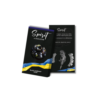 Тютюн Spirit Bagator Black Currant Sour (Кисла смородина, 40 г)