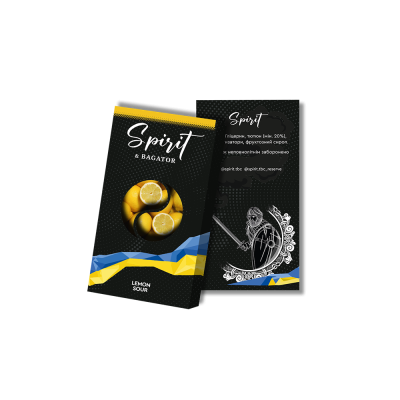 Тютюн Spirit Bagator Lemon Sour (Кислий Лимон, 40 г)