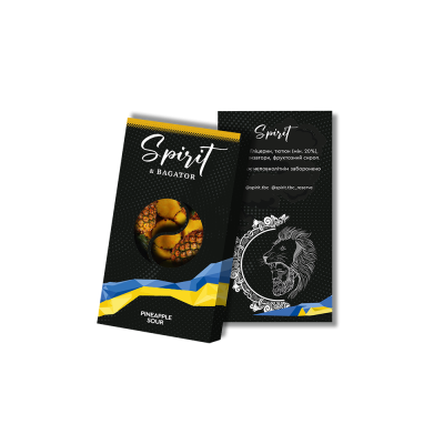 Табак Spirit Bagator Pineapple Sour (Кислый Ананас, 40 г)